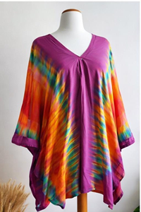 Attractive Simple Ladies <b>Summer</b> Casual Bohemia Handmade Woven Eco-Friendly Breathable Washable Tie Dye Natural Waist Beach Wear - Product Image 2