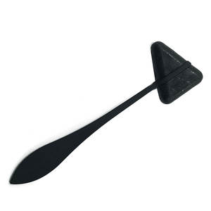 Marteau de réflexes neurologique tactique Deluxe Taylor Stealth Noir pour médecins, infirmières et professionnels de la physiothérapie - Product Image 4