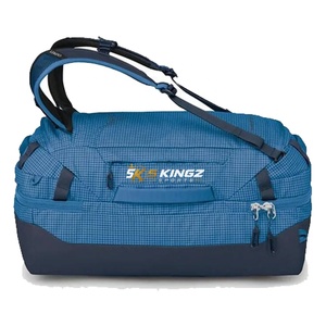 Sac de sport en nylon bleu, capacité 30-40L, fermeture éclair, unisexe, sac de fitness décontracté, sangle réglable - Product Image 1