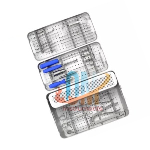 ชุดเครื่องมือศัลยกรรมกระดูกและข้อมาตรฐานเยอรมันคุณภาพสูง ได้รับการรับรองมาตรฐาน CE/ISO ชุดแผ่นล็อคกระดูกแขนส่วนบน สำหรับการผ่าตัดสัตว์ - Product Image 5