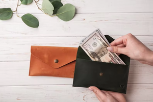 New Design Leather Wallet Portable Long <b>Envelope</b> <b>Money</b> Pouch Clutch Bag Elegant Coin Purse Small Card Holder for Cash Manage - Product Image 5
