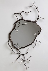 Espejo de Maquillaje Redondo de Latón con Diseño de Lazo, Soporte Ajustable, Estilo Shabby Chic, para Uso Doméstico - Product Image 6