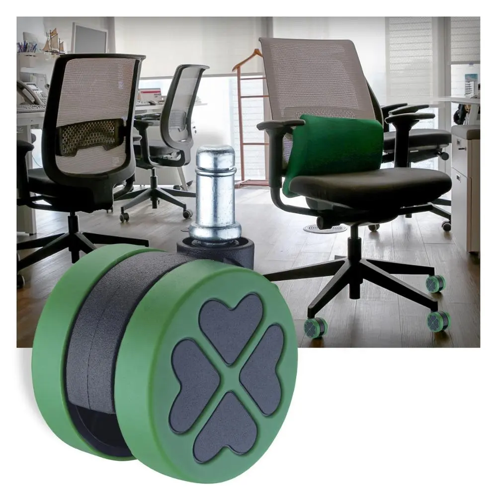 PU Caster Wheel mobili per ufficio personalizzati sedia da pranzo moderna per bambini 5 anni di garanzia Grip Ring Stem 11*22mm BIFMA Standard 60MM