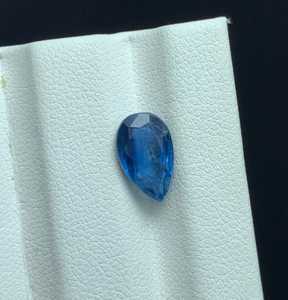 Piedra de Cianita Africana Natural, Corte Pera, Color Azul, Piedra de Cianita Suelta para Joyería y Colección - Product Image 3
