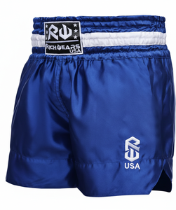 กางเกงมวยไทยยูนิเซ็กซ์ สำหรับศิลปะการต่อสู้ ผลิตจากโพลีเอสเตอร์ 100% ทนทาน น้ำหนักเบา รับสกรีนโลโก้ ขายส่งสำหรับยิมและ MMA - Product Image 3