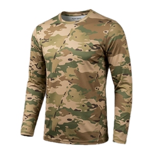 Camiseta de Caza Floral de Manga Larga Unisex de Alta Calidad, Transpirable, Impermeable, Cortavientos, de Tejido Soft Shell de Poliéster/Algodón para Invierno - Product Image 1