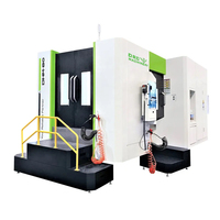 Centre d'usinage automatique CNC horizontal 4 axes haute précision avec broche BT50 et système de contrôle GSK DHM100