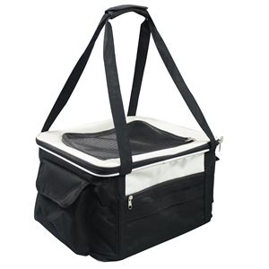 Trasportino per Animali Domestici Leggero e Pieghevole, Design in Rete, per Viaggi Sicuri in Auto - Product Image 1