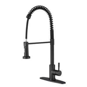 Rubinetto da Cucina Moderno in Acciaio Inox 304 Spazzolato con Doccetta Estraibile e Valvola in Ceramica - Product Image 6