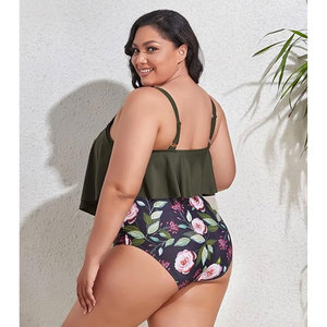 Traje de Baño Personalizado Solid Trader, Bikini Cover Up Ligero, Protección Solar, Transpirable, Ropa de Vacaciones, Talla Grande, Ropa de Playa para Mujer - Product Image 4