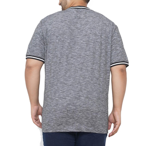 เสื้อยืดโอเวอร์ไซส์สไตล์วินเทจหลากสีสำหรับผู้ชาย / เสื้อยืดโอเวอร์ไซส์แฟชั่นทรงหลวมไหล่ตก 100% ผ้าฝ้ายสำหรับผู้ชาย - Product Image 4