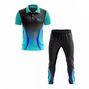 Conjunto de Uniforme de Cricket Transpirable y Elegante con Camiseta y Pantalones Ligeros y Flexibles Diseñados para Juego Activo - Product Image 6