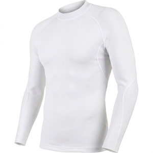 Long Sleeve Breathable Spandex Polyester Multi Colors Custom Long MMA Private Label Compression Rash Guard Shirt Anti-UV - Product Image 1