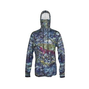 Sudadera de Pesca Unisex con Capucha y Protección Solar UPF 50+, Impermeable, de Secado Rápido, con Mangas de Tela para Protección Solar, Ideal para Canotaje y Pesca con Caña - Product Image 2