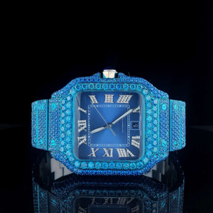 High Quality Customized Iced Out Moissanite <b>Watch</b> VVS Diamonds Studded Hip Hop <b>Watch</b> Gift for <b>Men</b> - Product Image 3