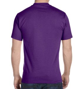 Premium Men's DryBlend 50% Cotton50% <b>Polyester</b> <b>T</b>-<b>Shirt</b> Plain Solid Round Neck Short Sleeved Full Cotton <b>T</b>-<b>Shirt</b> - Product Image 3
