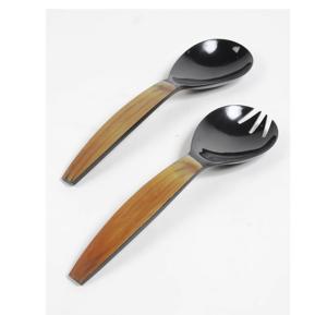 Ustensiles de salade de luxe écologiques, compatibles lave-vaisselle, pour la maison et la cuisine, fabriqués en Inde - Product Image 2