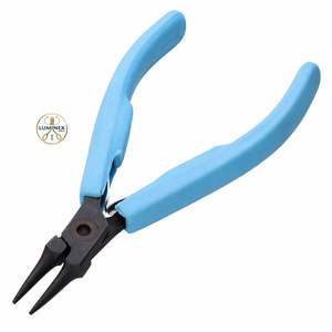 Alicates de punta redonda azules para joyería - Product Image 3