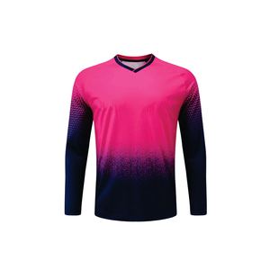 Maillots de gardien de but de football unisexes 100% polyester, respirants, légers, antibactériens, avec technologie de découpe automatisée - Product Image 3