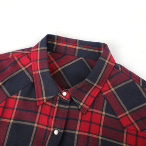 Unisex Plaid Corduroy Collar Shirt Long Sleeve <b>Flannel</b> Casual Warm Vintage Streetwear <b>Overshirt</b> - Product Image 5
