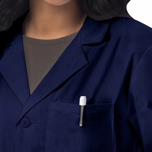 Bata de Laboratorio Médica Unisex Blanca, Uniforme de Hospital, Personalizable con Marca, Tejido Transpirable, Diseño Profesional, Nueva Llegada - Product Image 6
