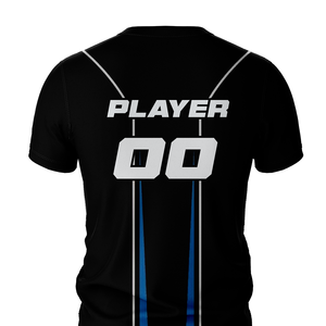 Ensemble de maillot de football personnalisé 100% polyester mesh col en V manches courtes impression sublimée anti-transpiration maillot et short pour homme - Product Image 5