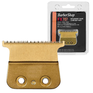 Cuchilla de Repuesto Profesional de Acero Inoxidable Tipo T para FX707 – Cuchilla Afilada para Recortadora de Cabello, Máquina de Peluquería y Aseo - Product Image 1