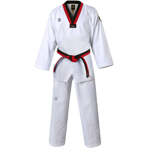 ชุดยูนิฟอร์มศิลปะการต่อสู้แบบยูนิเซ็กซ์ ยี่ห้อไทค์โมโนโด สไตล์ขายส่ง สำหรับเล่นกีฬา ผลิตจากผ้าฝ้าย 100% ทนทาน สีพื้น รับผลิตแบบ OEM/ODM - Product Image 1