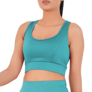 Soutien-gorge de sport sans couture personnalisé pour femme, maintien élevé, respirant, séchage rapide, pour entraînement, gym, yoga, vêtements de fitness OEM ODM - Product Image 5