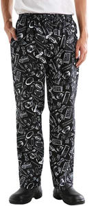 Pantalons de chef respirants de haute qualité pour hommes, manches longues, pantalons de chef confortables pour hommes - Product Image 5