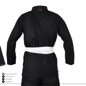 Kimono de Jiu-Jitsu Brésilien Premium en Coton 100% Tissage Perlé avec Logo Personnalisé – Tenue Professionnelle de Grappling et d'Entraînement - Product Image 4