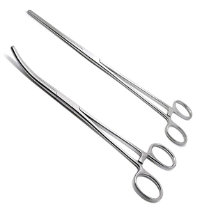 Artery Rochester Pean Forceps Straight Curved Customized Size Hemostat <b>Locking</b> Clamp Surgical Instruments Steel CE DHL PK Manual - Product Image 1