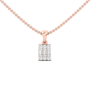 Pendentif solitaire en diamant CVD de laboratoire taille ronde, bijou élégant et classique, cadeau pour femme, collier au éclat intemporel - Product Image 4