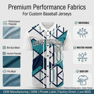 Vente en gros, impression par sublimation, chemise en jersey de baseball couleur imprimée pour hommes, logo brodé, t-shirt en jersey de softball - Product Image 5