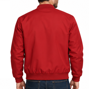 Proveedor al por mayor de chaquetas bomber deportivas, ropa exterior de moda de marca privada, estilo urbano diario, venta al por mayor, inventario para revendedores - Product Image 3