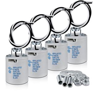 E26 Porcelain <b>Light</b> <b>Socket</b> Standard Medium Screw <b>Bulb</b> Lamp Holder Wire Lead Halogen Incandescent for Medimun Screw Lamp Bases - Product Image 1