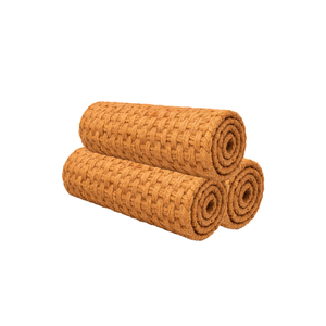 Tapete de fibra de coco 100% natural con ingredientes naturales, tejido a mano en diversos tamaños para uso agrícola ecológico y sostenible. - Product Image 1