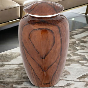 Urna de Cremación Moderna de Metal para Adultos, Diseño Floral Tradicional Hecho a Mano, Decoración para el Hogar, Florero de Mesa, Flores y Plantas, Tamaño Personalizable - Product Image 2