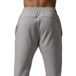 Pantalones Deportivos para Hombre, Color Gris Claro, Corte Recto, Cintura Elástica con Cordón, Suaves, Transpirables, de Secado Rápido, Ligeros, Casuales - Product Image 4