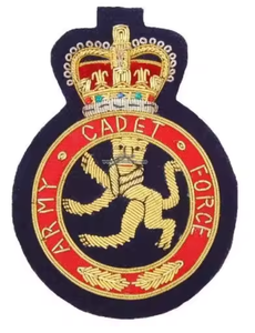 Premium Handcrafted Bullion <b>Wire</b> Heritage Crests Badges - Professional Gold <b>Wire</b> Badges for Corporate and Security Apparel - Product Image 3