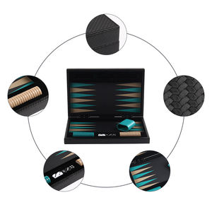 Handmade Wood Leather <b>Backgammon</b> Games-Traditional Design Eco-Friendly Multi-Piece <b>Set</b> Customizable Options for Home Playing - Product Image 6