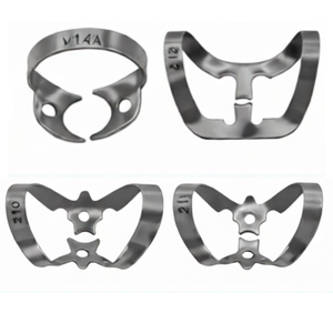 ชุดคลิปหนีบยางสำหรับงานทันตกรรม 40 ชิ้น ผลิตจากเหล็กกล้าไร้สนิมเกรดเยอรมัน ชุดอุปกรณ์ทันตกรรมคละแบบ - Product Image 6