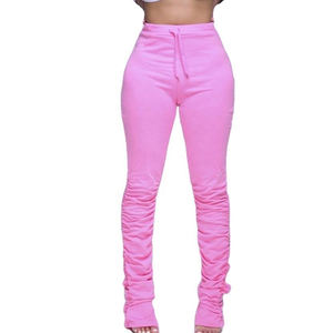 Pantalones de Yoga para Mujer, Cintura Media, Ajustados, Estilo Urbano, Tela Elástica de Invierno, para Fitness, Entrenamiento, Viajes, Uso Diario - Product Image 2