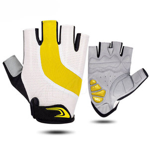 Gants de cyclisme demi-doigts de haute qualité pour hommes et femmes, nouvelle collection 2025, antidérapants, pour sports de plein air et course - Product Image 1