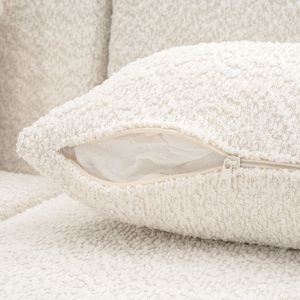 Divano Componibile Imbottito da 144 Pollici con Due Chaise Longue e Cinque Cuscini per Soggiorno (Vecchio SKU N719S00160) - Product Image 2