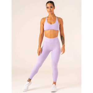 Ensemble de vêtements de sport pour femmes, tenue d'entraînement en deux pièces, respirante, extensible, pour la salle de sport, le yoga, vêtements de sport, logo personnalisé, OEM, vente en gros - Product Image 1