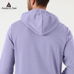 เสื้อฮู้ดดี้ผู้ชายผ้าฝ้าย 100% สตรีทแวร์ หนานุ่ม รับสกรีนโลโก้ คุณภาพสูง MOQ ต่ำ - Product Image 6