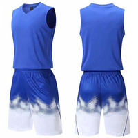 Ensemble uniforme de basket-ball tendance en sublimation, 100 % polyester, maillot sans manches