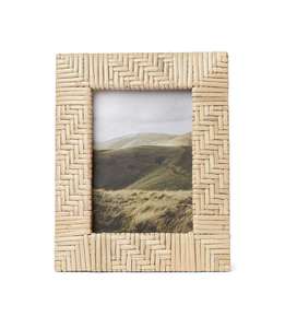 Cadre en rotin fait main et durable de fabrication indienne pour la décoration du salon, du bureau ou de la chambre, disponible à la vente - Product Image 4