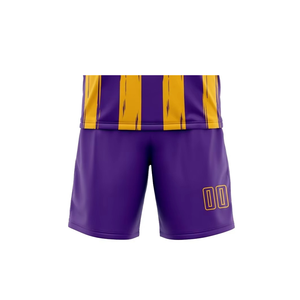 Uniforme de Fútbol Transpirable 100% Poliéster, Conjunto Personalizado de Camiseta y Pantalones Cortos de Fútbol para Hombres, Mujeres, Adultos, Torneos Deportivos - Product Image 3